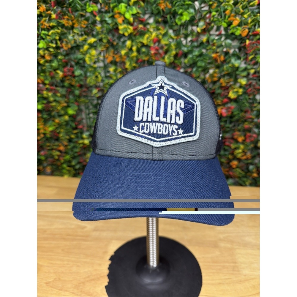 Dallas Cowboys NFL Draft New Era 2021 Trucker 39THIRTY Flex Hat Small/Medium GUC